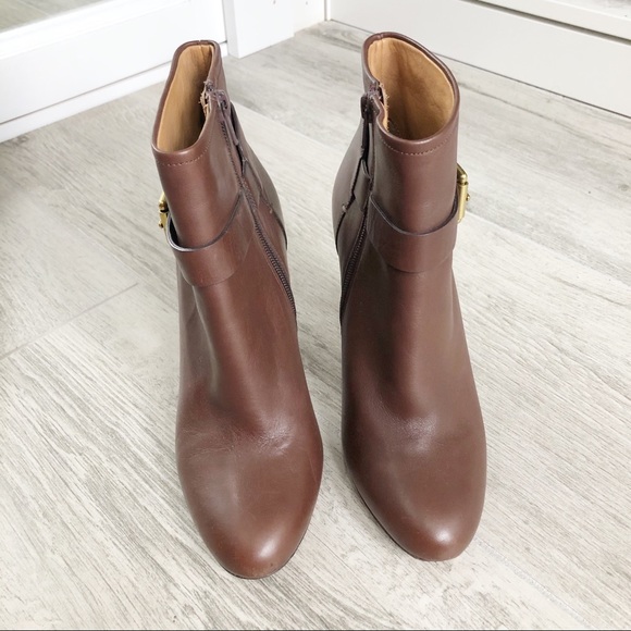 Coach “Mason” Leather Heeled Booties - Picture 16 of 16